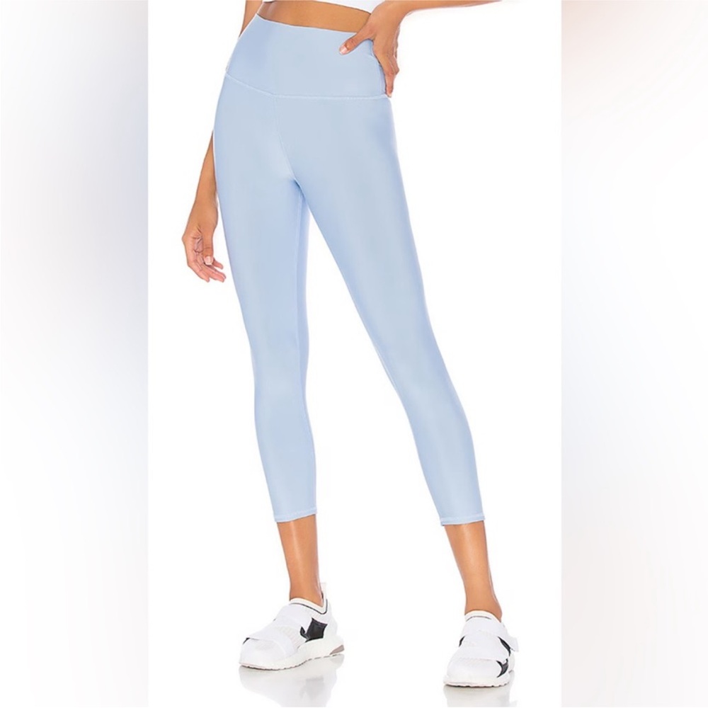 ALO Yoga Tech Lift High Waist Capri - UV Blue